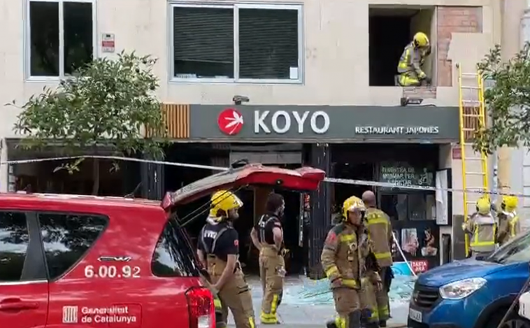 Siete personas resultan heridas en una explosión de gas en un restaurante de Tarragona