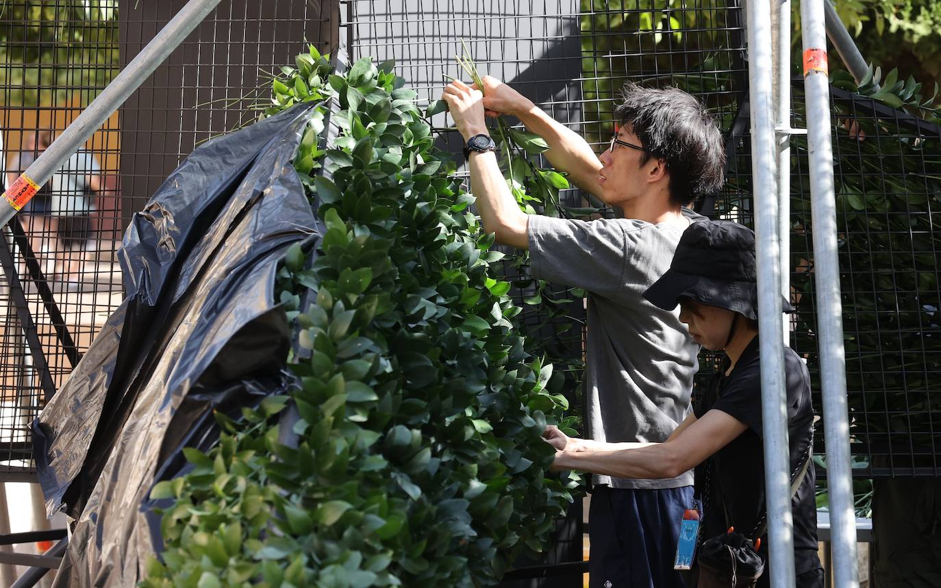 Festival Flora Córdoba 2022 | El montaje de las instalaciones, en imágenes