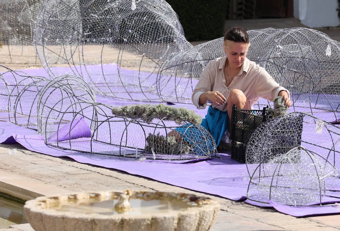 Festival Flora Córdoba 2022 | El montaje de las instalaciones, en imágenes