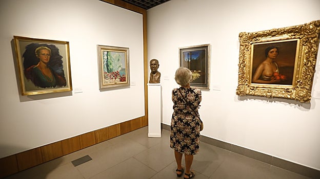 Piezas expuestas en la Fundación Cajasol de Córdoba