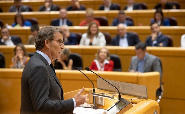 Feijóo acusa a Sánchez de no creer en España y preocuparse solo por las elecciones