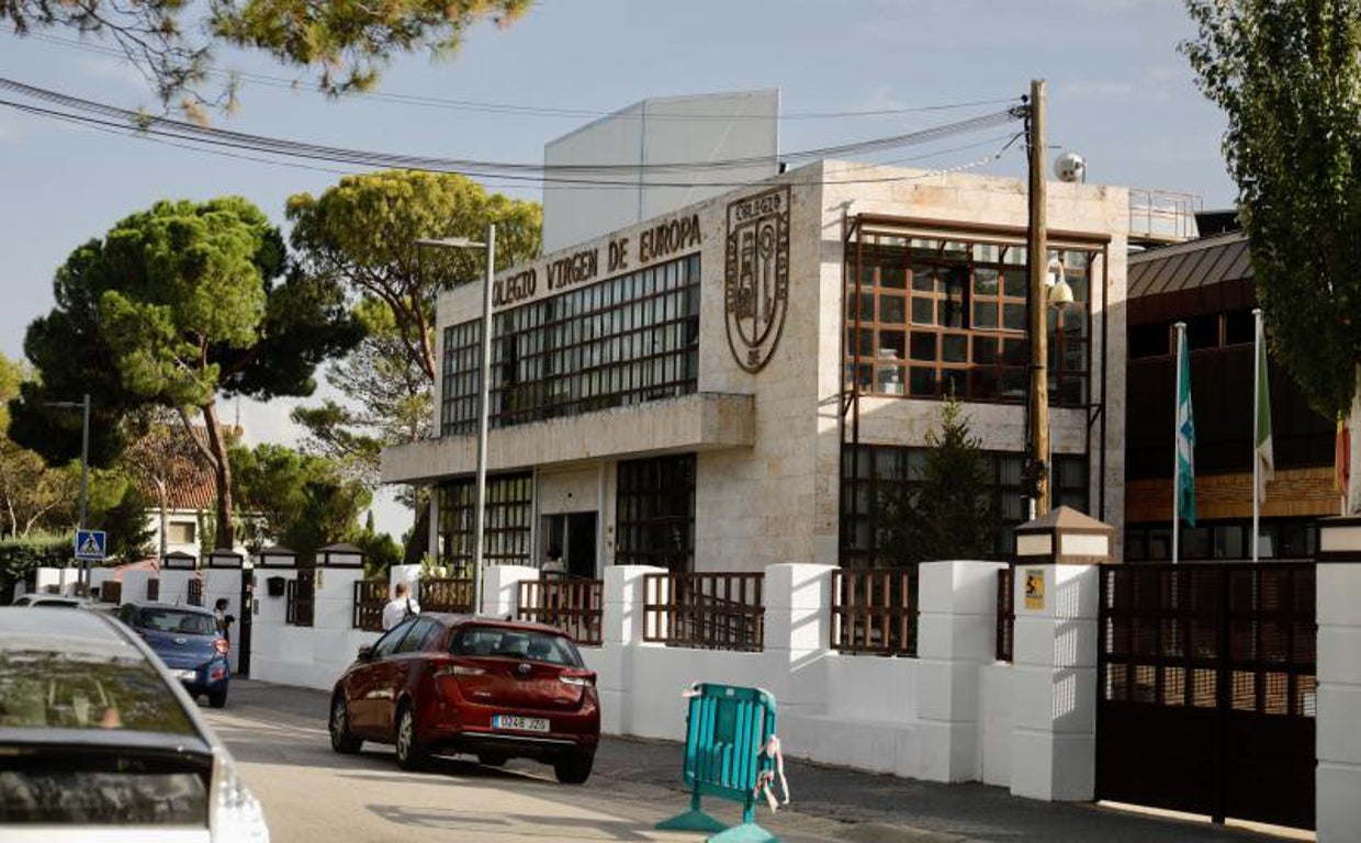 Exterior del colegio en el que se realizaron las grabaciones