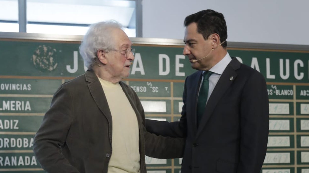 Juanma Moreno: «Lo primero son los andaluces, después está mi partido»