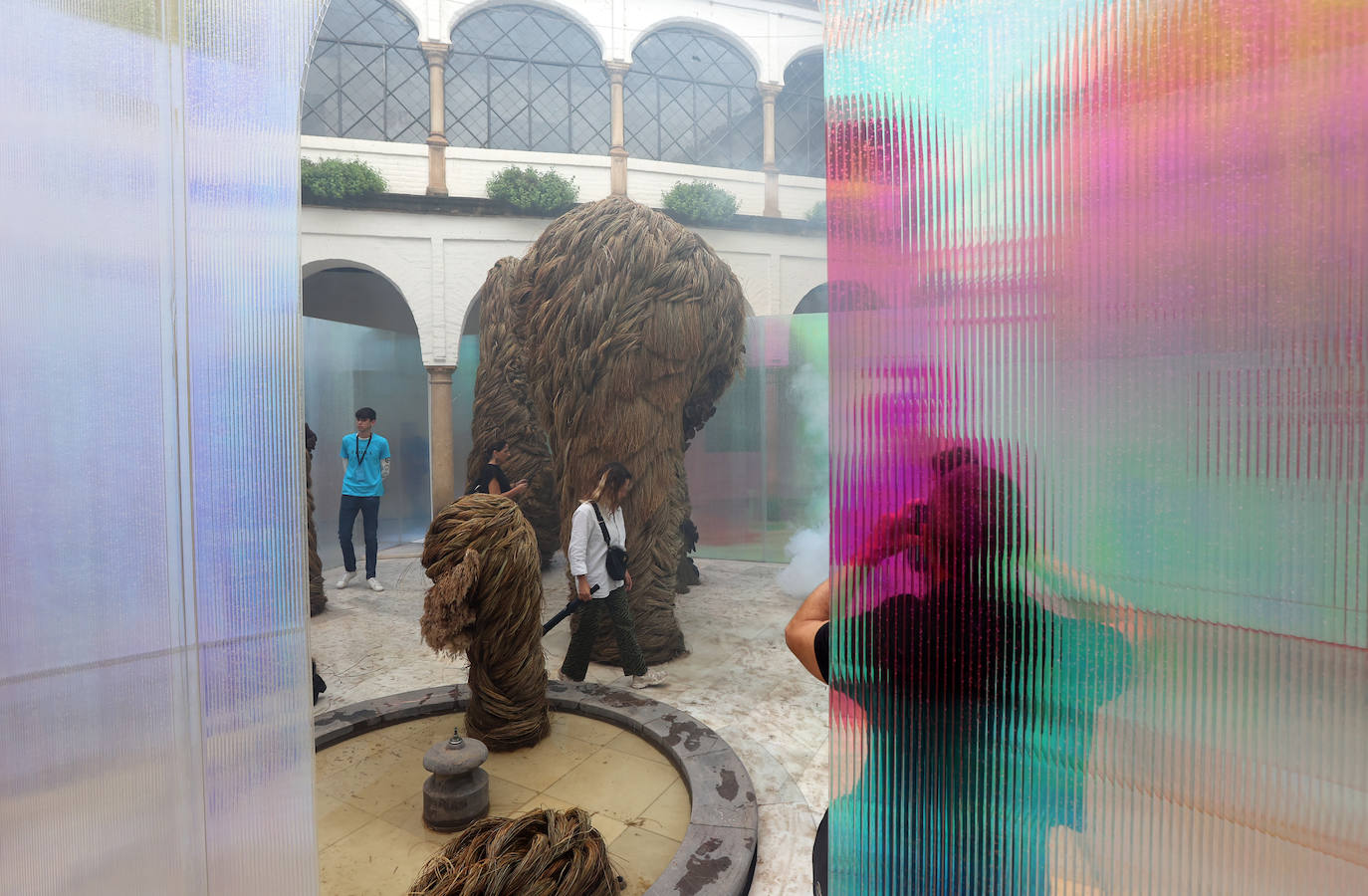 En imágenes, las instalaciones de Orive y Viana ganan los premios Flora 2022