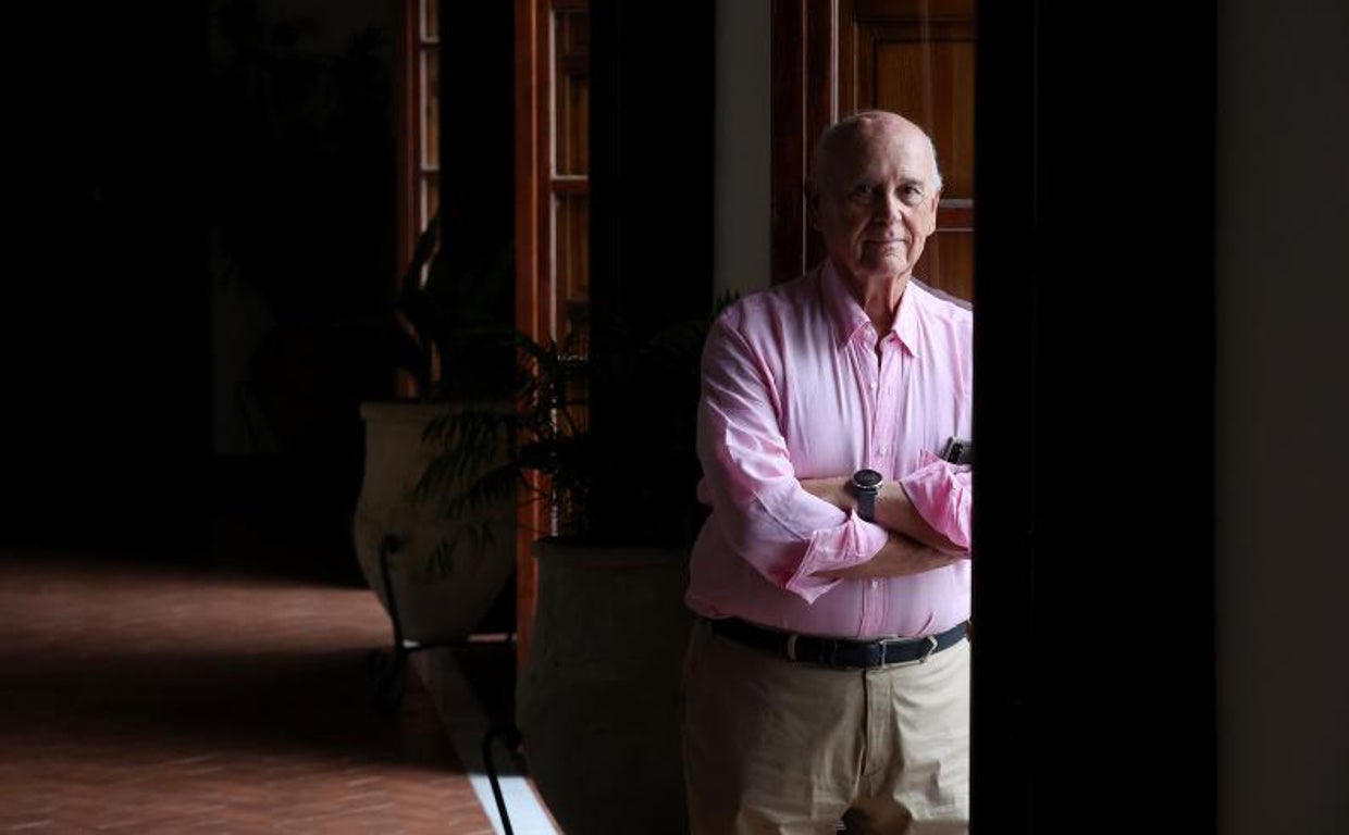 El doctor Concha durante la entrevista a ABC Córdoba