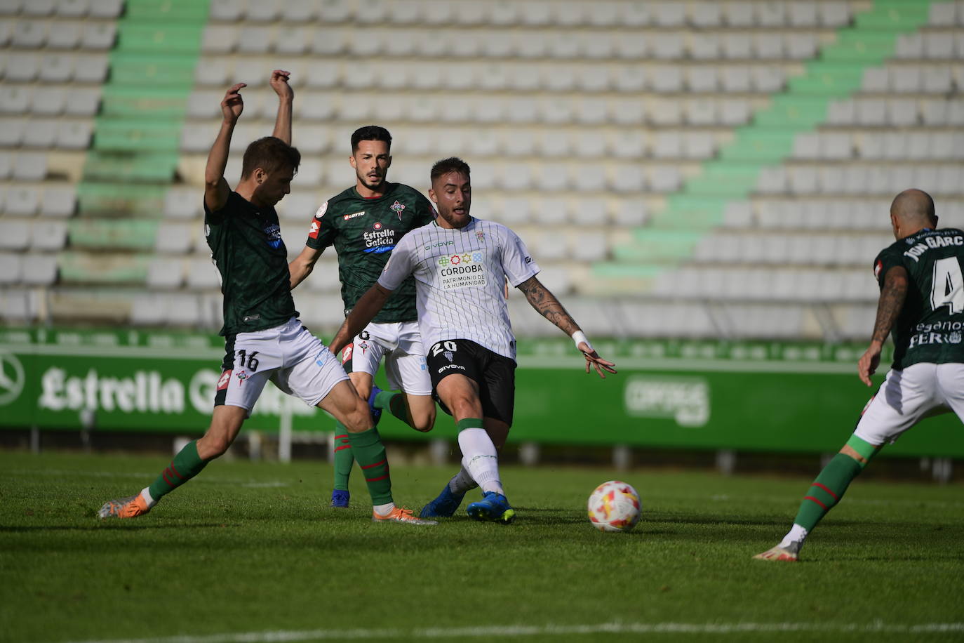 Las mejores imágenes del Racing de Ferrol - Córdoba CF en A Malata