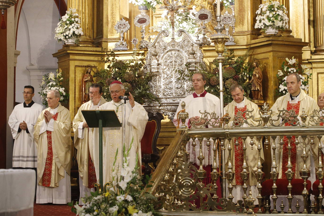 Día de San Rafael en Córdoba | La misa votiva, en imágenes
