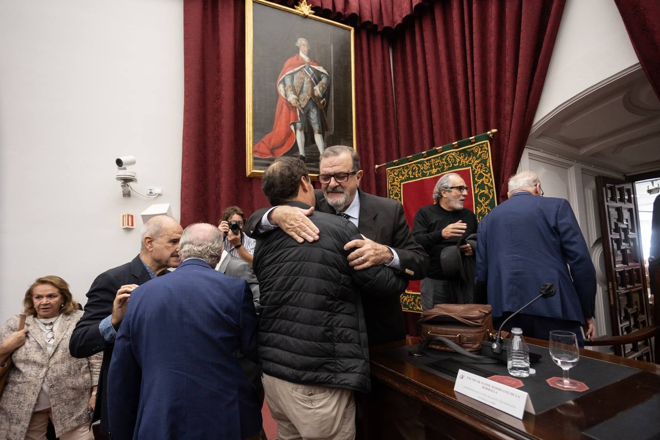 Presentación de las memorias del expresidente de la Junta de Andalucía José Rodríguez de la Borbolla