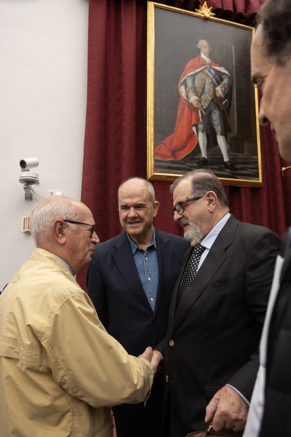 Presentación de las memorias del expresidente de la Junta de Andalucía José Rodríguez de la Borbolla