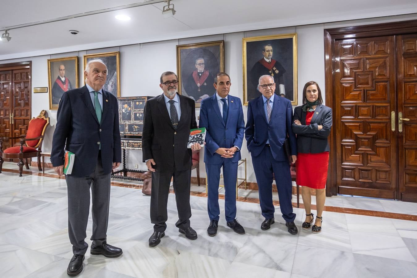 Presentación de las memorias del expresidente de la Junta de Andalucía José Rodríguez de la Borbolla