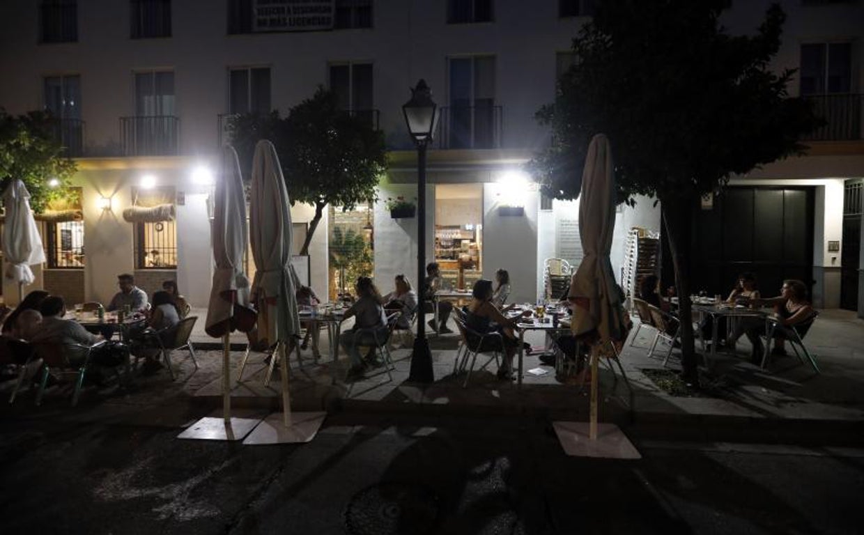 Terraza de ocio en la Ribera en la capital cordobesa