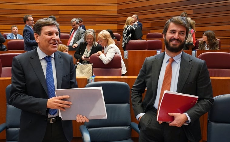 PP y Vox sacan adelante el techo de gasto como antesala a su primer Presupuesto conjunto en Castilla y León