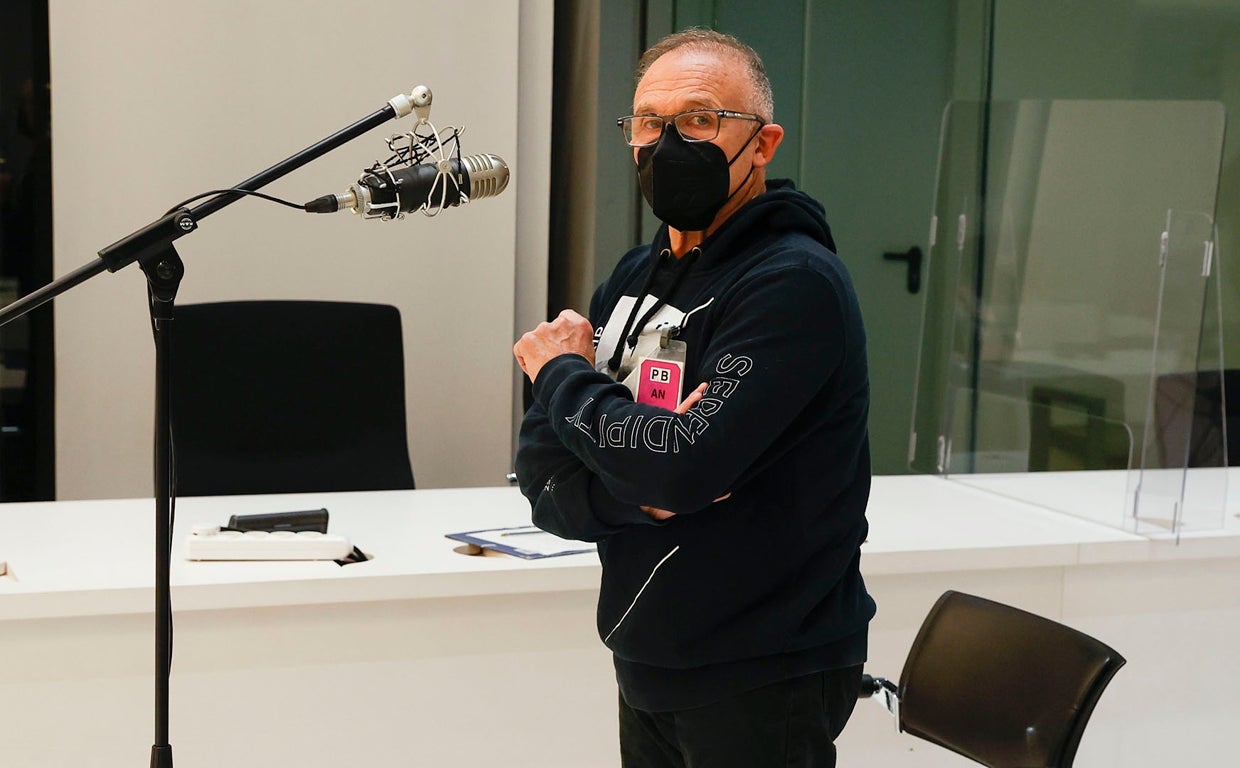 Manuel Murillo, durante el juicio en la Audiencia Nacional