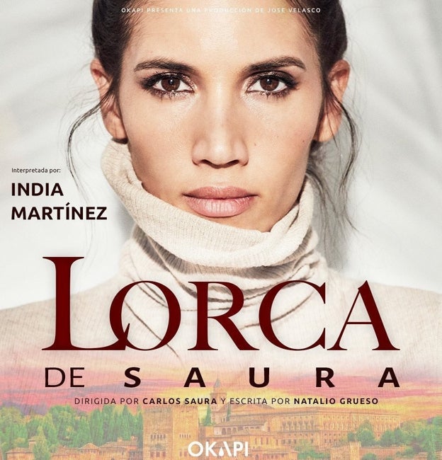 Cartel promocional de la obra sobre Lorca que protagonizará India Martínez