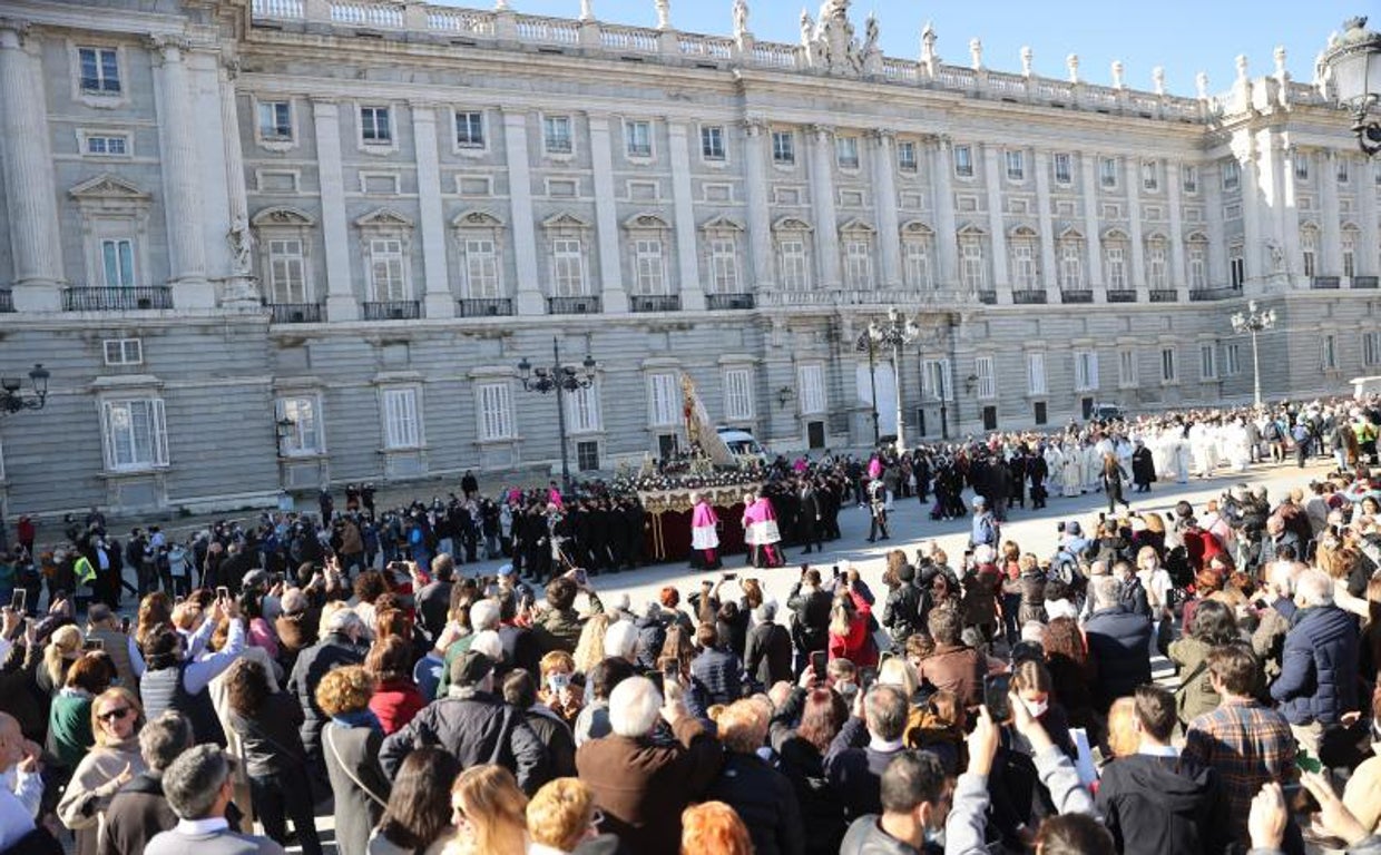 Misa y procesión de la Almudena en 2021