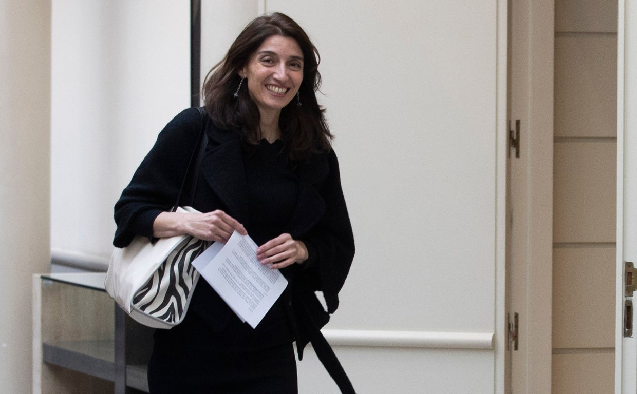 Pilar Llop, actual ministra de Justicia y anterior presidenta del Senado