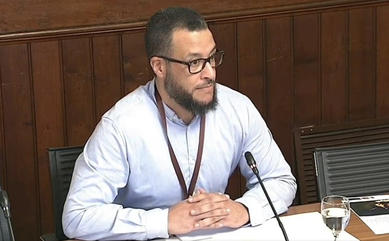 Mohamed Said Badaoui durante una intervención en la Cámara catalana