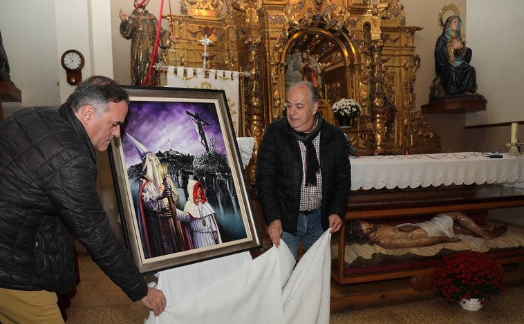 El Cristo del Otero y el relevo generacional de los cofrades, protagonistas en el cartel de la Semana Santa 2023 de Palencia