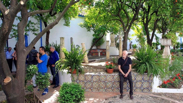 Patio de la casa de la familia Romero de Torres