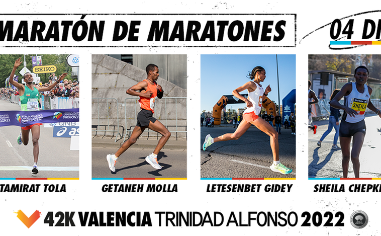 Estos son los corredores de élite del Maratón Valencia Trinidad Alfonso 2022