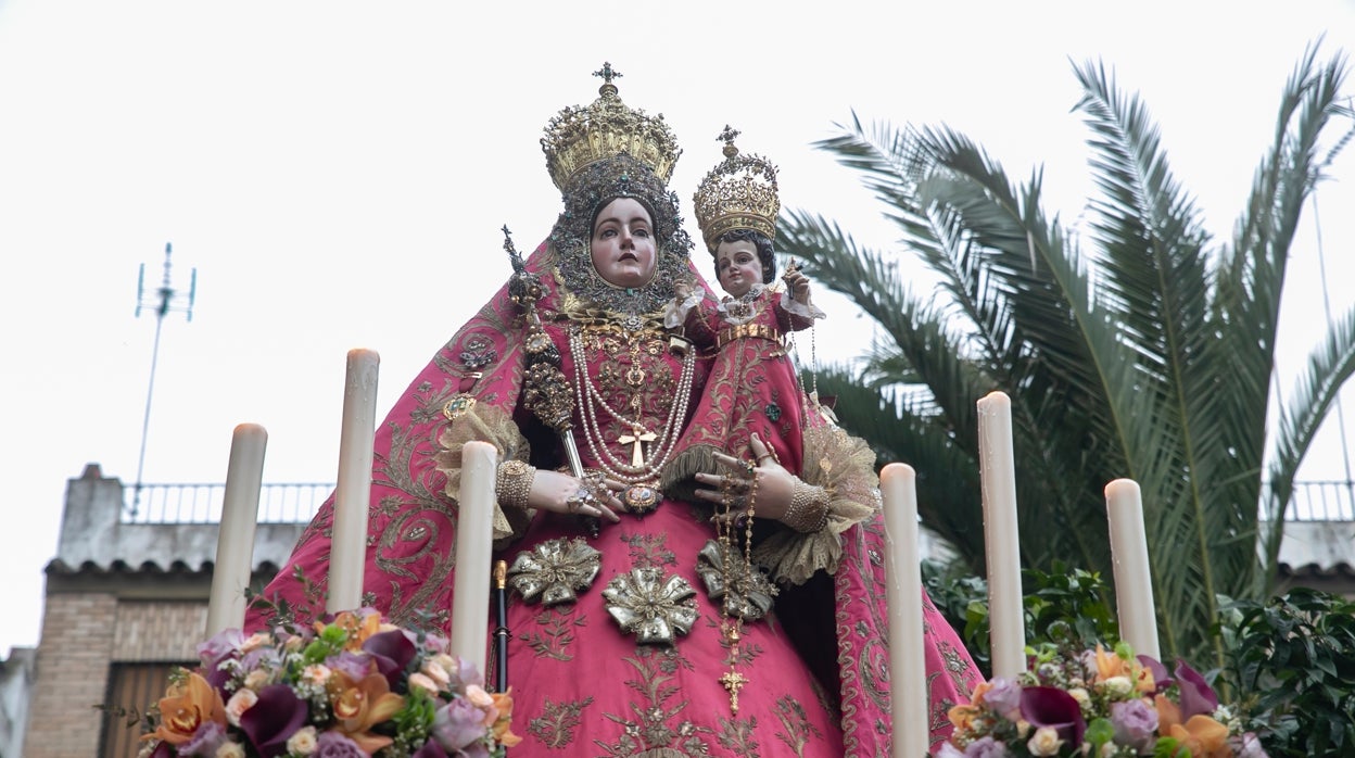 La Virgen de Araceli de Lucena saldrá en procesión de rogativa por la lluvia el día 27