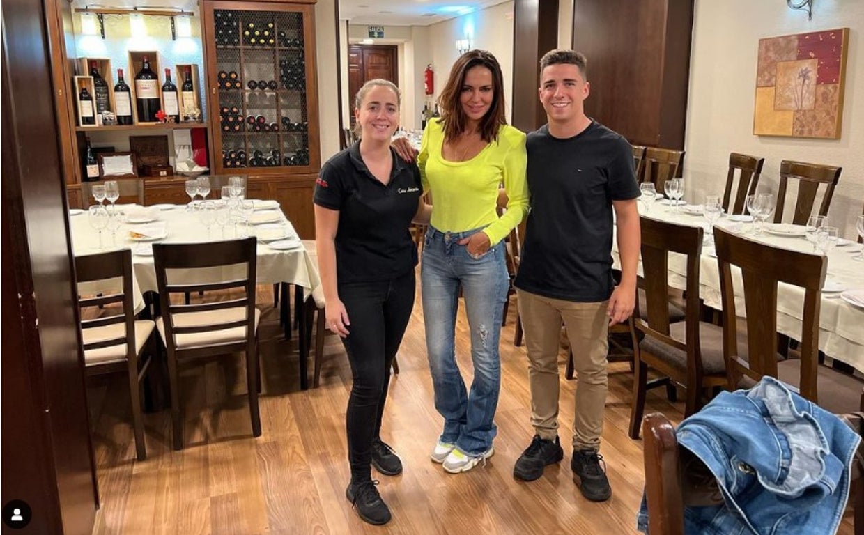 Olga Moreno en Restaurante Casa Antonio de Córdoba