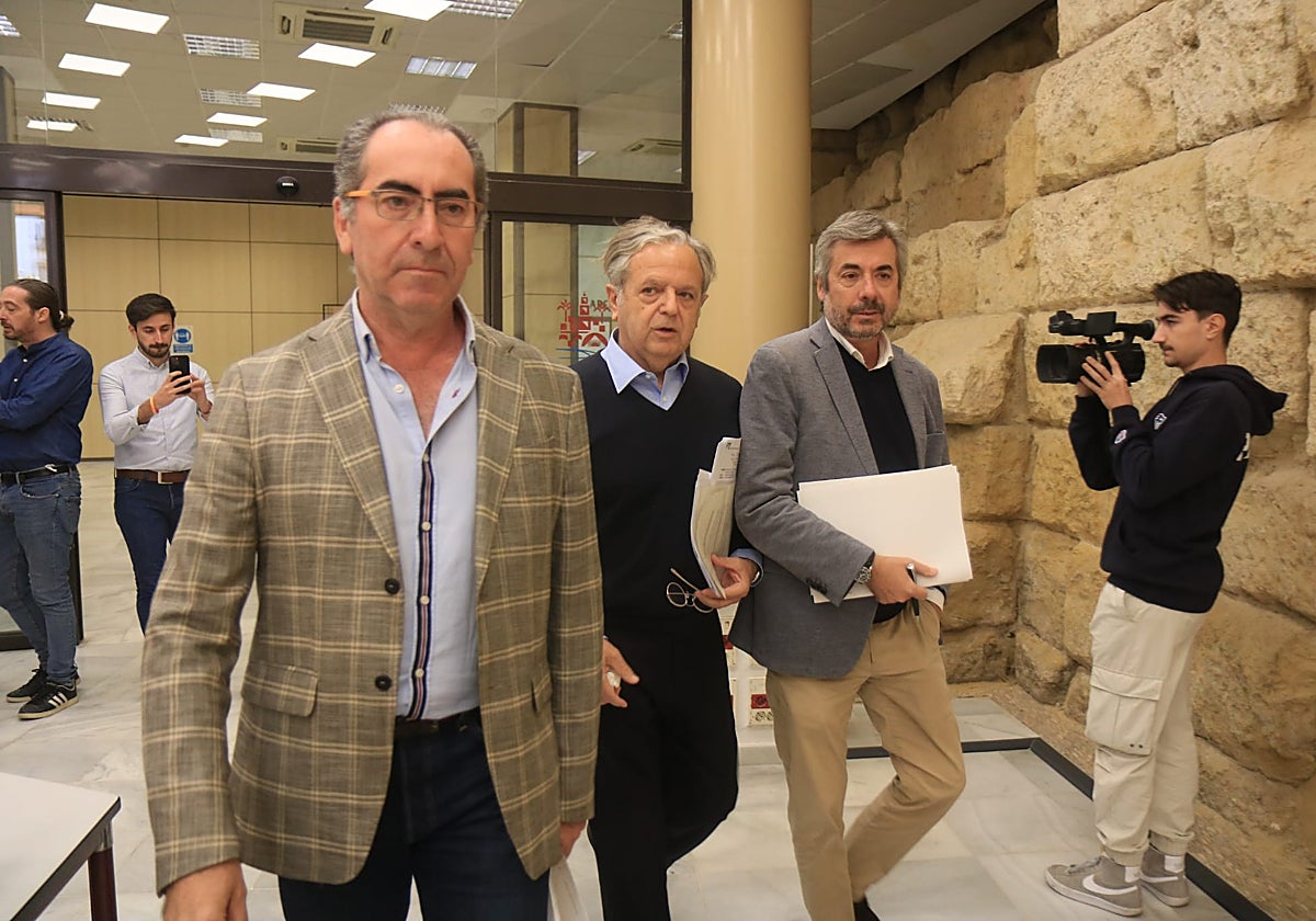 Álvarez, Fuentes y Torrico, este lunes en el Ayuntamiento