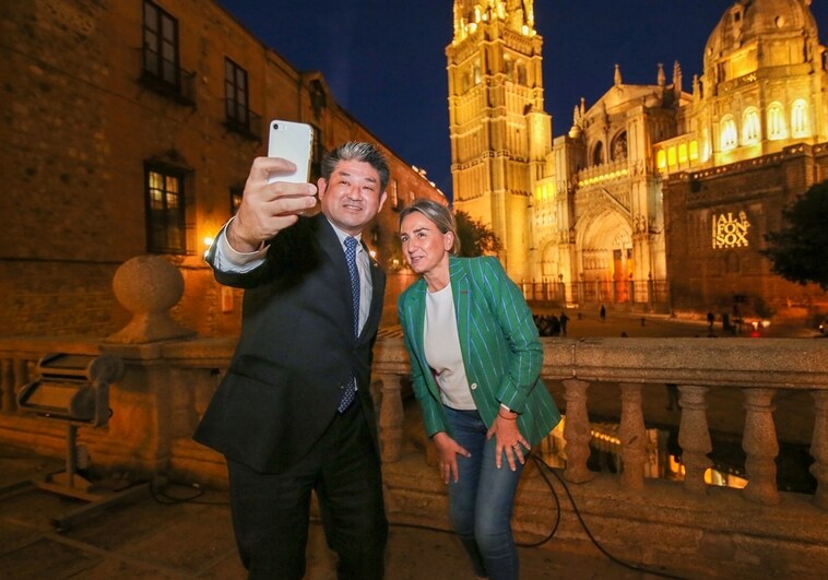 El alcalde de Nara ya está en Toledo para celebrar los 50 años del hermanamiento entre las dos ciudades
