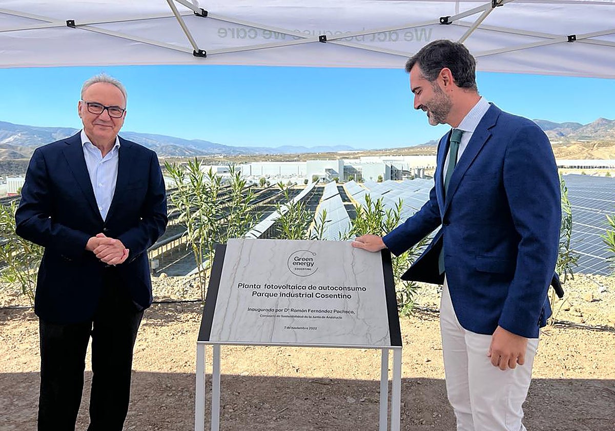 Cosentino pone en marcha en Almería la mayor planta fotovoltaica industrial de autoconsumo de España