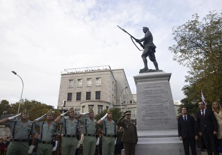 102 años después, Madrid homenajea a la Legión