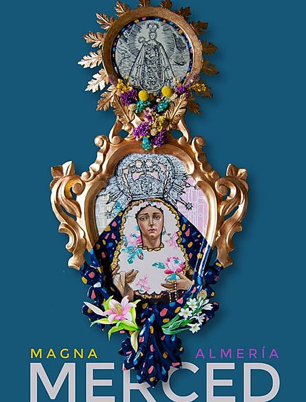 Creación que refleja a Nuestra Señora de la Merced de Almería, por su participación en la procesión magna de esa ciudad