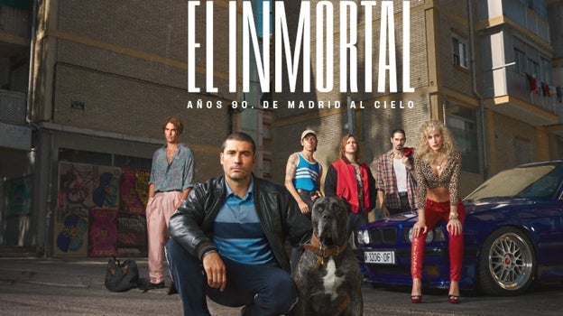 El cartel promocional de la serie sobre Los Miami