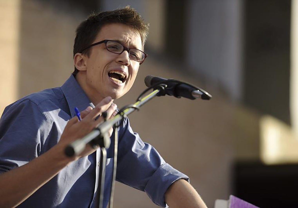 Iñigo Errejón en un acto en Toledo en 2015
