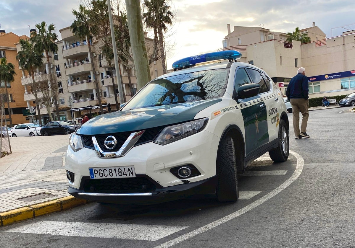 Imagen de archivo de un vehículo de la Guardia Civil