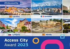 Córdoba, entre las seis finalistas del Premio Ciudad Accesible de la Unión Europea