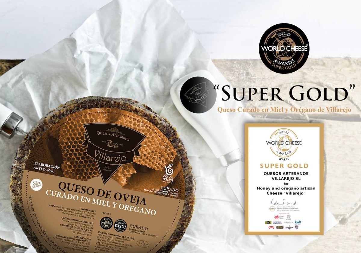 Los quesos conquenses Villarejo triunfan en los World Cheese Awards y en 'Maravilla y emoción' de Bérgamo
