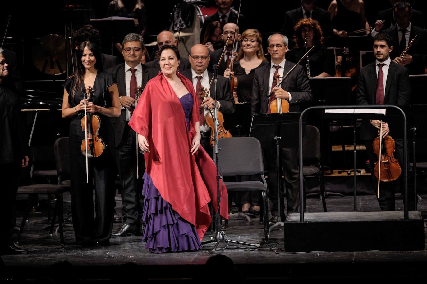 El concierto de Carmen Linares y la Orquesta de Córdoba, en imágenes