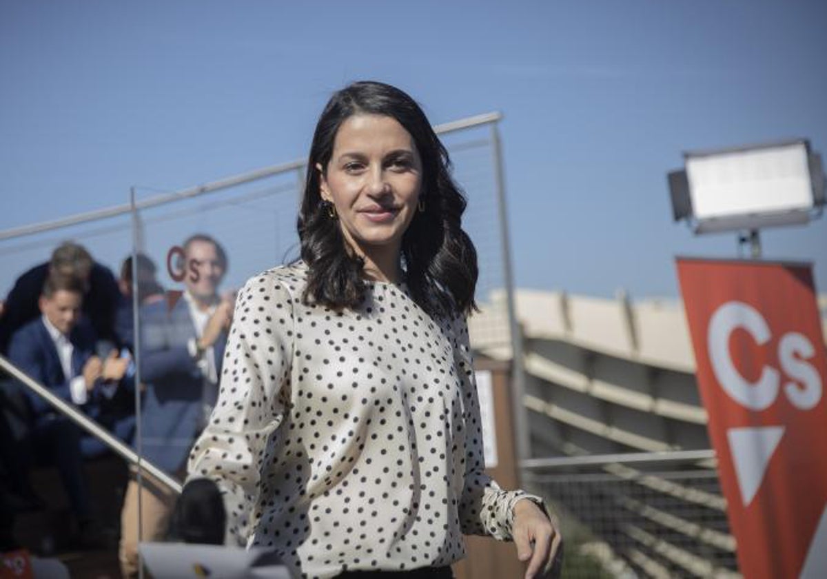 La actual presidenta de Ciudadanos, Inés Arrimadas