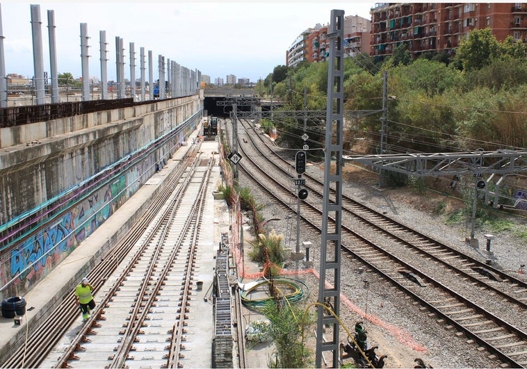 Concluido el 90% de la primera fase del tramo La Sagrera-Sant Andreu tras más de 300.000 horas de trabajo