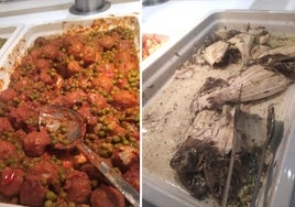 Revuelta de jubilados del Imserso hartos de comer albóndigas y macarrones en un hotel de Roquetas