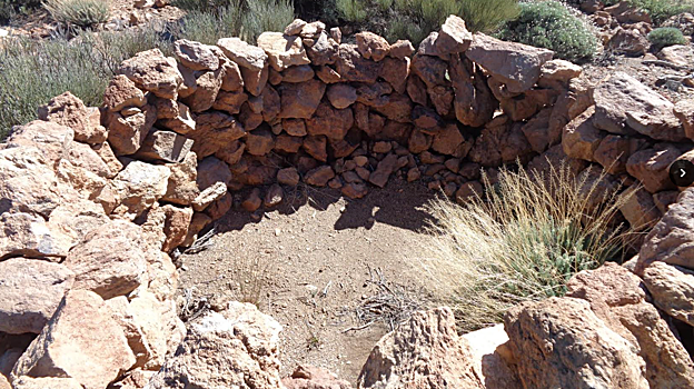 Bienes arqueológicos localizados en el Teide