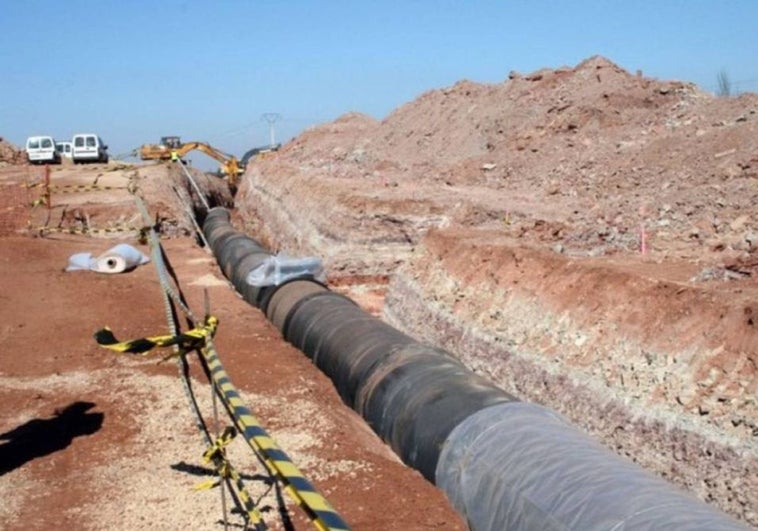 Cervera del Llano tendrá agua potable del segundo ramal de la tubería manchega en un año