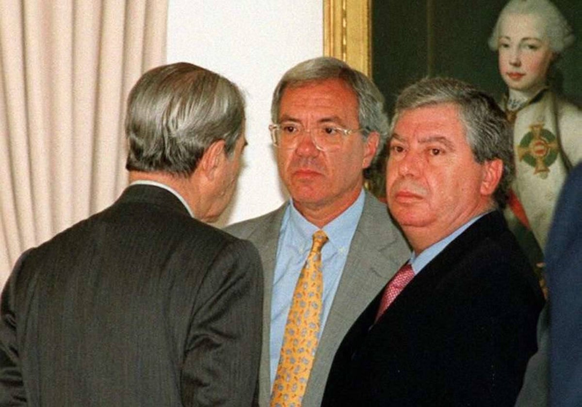 Los exministros del Interior Barrionuevo y Corcuera en una imagen de archivo