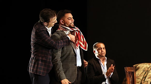 Un momento del espectáculo del bailaor gaditano en el Gran Teatro de Córdoba