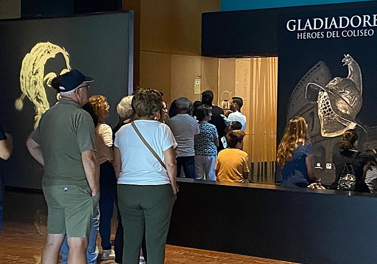 La exposición Gladiadores se despide del MARQ este fin de semana con unas jornadas de puertas abiertas