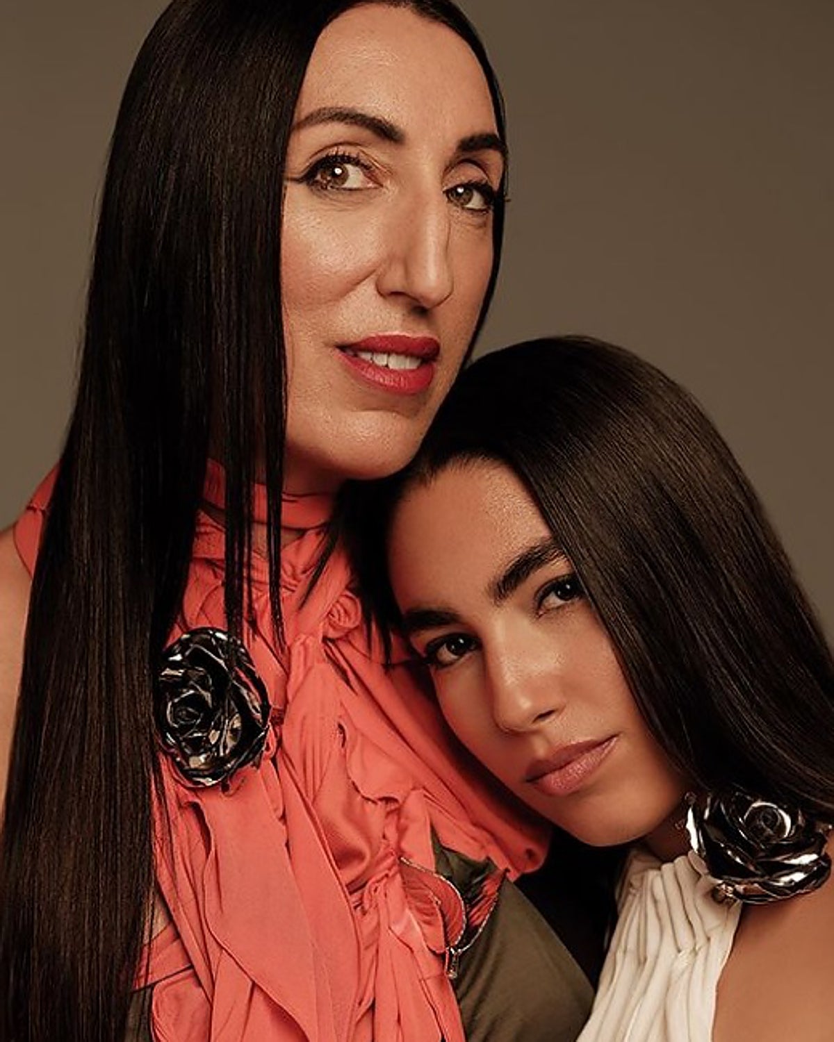 María José Llergo, junto a Rossy de Palma, en la última campaña de Loewe