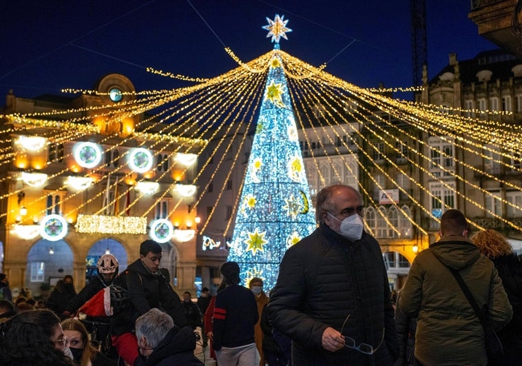 ¿Cuándo se encienden las luces de Navidad en Orense?