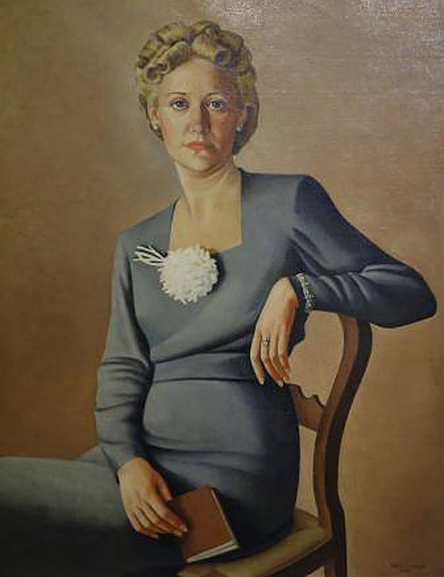 'Retrato de Mercedes', obra que pertenece al Museo de Bellas Artes de Córdoba