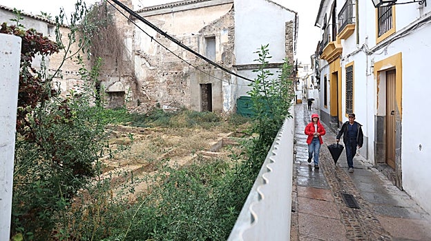 Solar adquirido por Millenium con restos arqueológicos en la calle Cabezas