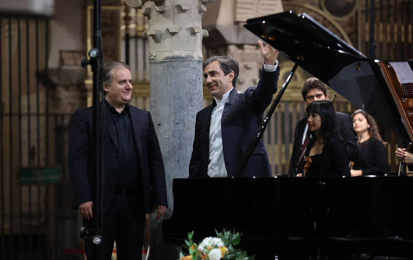 El sublime concierto de Josu de Solaun y la Orquesta de Córdoba, en imágenes